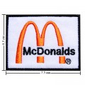McDonalds Style-1 Embroidered Sew On Patch
