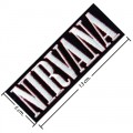 Nirvana Music Band Style-7 Embroidered Sew On Patch