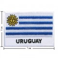 Uruguay Nation Flag Style-2 Embroidered Sew On Patch