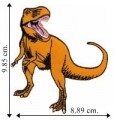 T-Rex Dinosaur Embroidered Sew On Patch