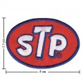 STP Oil Style-2 Embroidered Sew On Patch