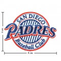 San Diego Padred Style-1 Embroidered Iron On/Sew On Patch