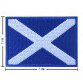 Scotland Nation Flag Style-1 Embroidered Sew On Patch