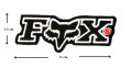 Fox Racing Style-2 Embroidered Sew On Patch