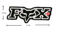 Fox Racing Style-2 Embroidered Sew On Patch