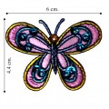 Butterfly Style-26 Embroidered Sew On Patch