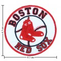 Boston Red Sox Style-2 Embroidered Iron On/Sew On Patch