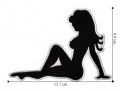 Mudflap Girl Style-1 Embroidered Sew On Patch
