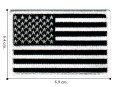 American Flag Style-9 Embroidered Sew On Patch