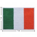 Ireland Nation Flag Style-1 Embroidered Sew On Patch