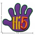 Hi5 Social Network Style-1 Embroidered Sew On Patch