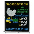 Woodstock Music Band Style-1 Embroidered Sew On Patch