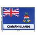 Cayman Islands Nation Flag Style-2 Embroidered Sew On Patch