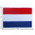 Netherlands Nation Flag Style-1 Embroidered Sew On Patch