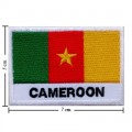 Cameroon Nation Flag Style-2 Embroidered Sew On Patch