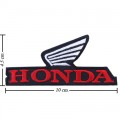 Honda Racing Style-14 Embroidered Sew On Patch