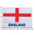 England Nation Flag Style-2 Embroidered Sew On Patch