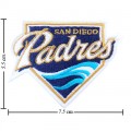 San Diego Padred Style-2 Embroidered Iron On/Sew On Patch