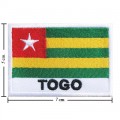 Togo Nation Flag Style-2 Embroidered Sew On Patch