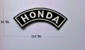 Honda Racing Style-20 Embroidered Sew On Patch