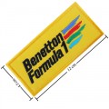 Benetton F1 Racing Style-1 Embroidered Sew On Patch