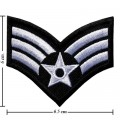 US Army Stripe Style-11 Embroidered Sew On Patch
