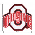 Ohio State Buckeyes Style-2 Embroidered Iron On/Sew On Patch