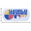 World Series 2007 Embroidered Iron On/Sew On Patch