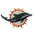 Miami Dolphins Style-3 Embroidered Iron On/Sew On Patch