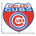 Chicago Cubs Sport Style-3 Embroidered Iron On/Sew On Patch
