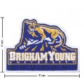 Brigham Young Cougars Style-1 Embroidered Iron On/Sew On Patch