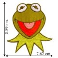 The Muppet's Kermit the Frog Embroidered Sew On Patch