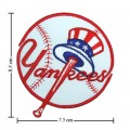 New York Yankees Style-1 Embroidered Iron On/Sew On Patch