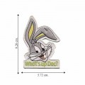 Bugs Bunny Embroidered Sew On Patch