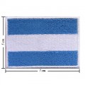 Argentina Nation Flag Style-1 Embroidered Sew On Patch