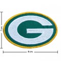 Green Bay Packers Style-1 Embroidered Iron On/Sew On Patch