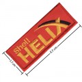 Shell Oil Style-4 Embroidered Sew On Patch