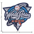 World Series 2000 Embroidered Iron On/Sew On Patch