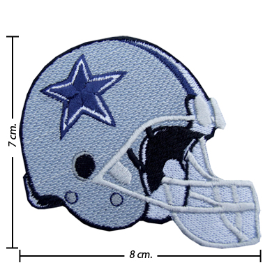 Dallas Cowboys Helmet Style-1 Embroidered Sew On Patch