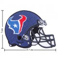 Houston Texans Helmet Style-1 Embroidered Iron On/Sew On Patch