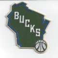 Milwaukee Bucks Style-3 Embroidered Sew On Patch