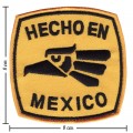 Hecho En Mexico Style-1 Embroidered Sew On Patch