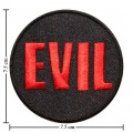 Evil Sign Style-2 Embroidered Sew On Patch