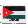 Jordan Nation Flag Style-2 Embroidered Sew On Patch