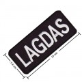 Lagdas Embroidered Sew On Patch