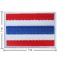 Thailand Nation Flag Style-1 Embroidered Sew On Patch