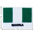 Nigeria Nation Flag Style-2 Embroidered Sew On Patch
