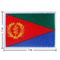 Eritrea Nation Flag Style-1 Embroidered Sew On Patch