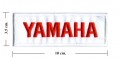 Yamaha Motors Style-7 Embroidered Sew On Patch