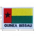 Guinea Bissau Nation Flag Style-2 Embroidered Sew On Patch
